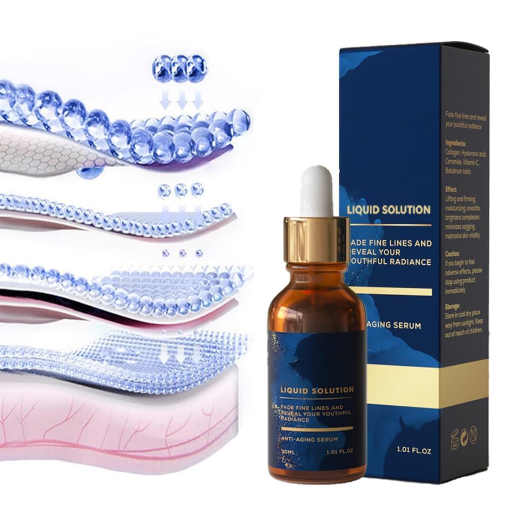 Biuhorey Olavita Serum Facial Serum – Vitamin C & E for Anti-Aging, Pore Care, 3pcs