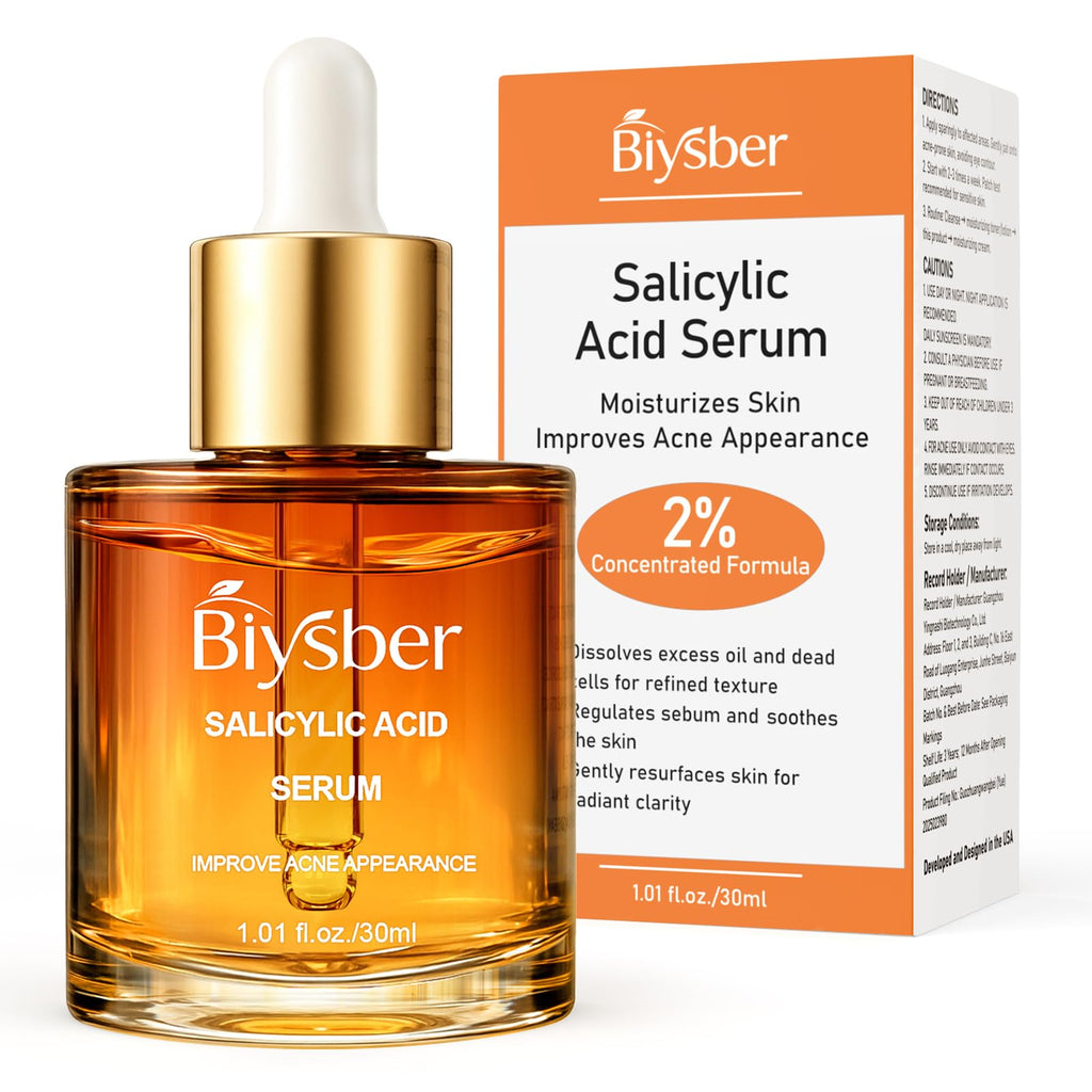 BIYSBER Salicylic Acid 2% Serum – Acne-Prone Skin, Oil Control & Hydration