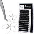 BL BL Laser Mink Classic Lashes – 0.15mm Thick, C Curl, 12mm Length | Natural Semi-Permanent Eyelashes