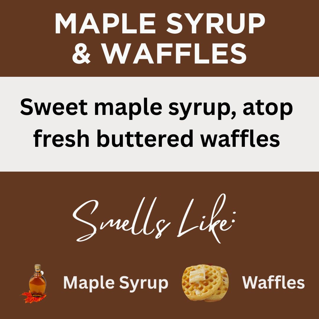 Black Canyon Maple Syrup and Waffles Scented Body Lotion – 12 Oz with Lanolin and Jojoba Oil