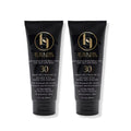 Black Girl Sunscreen SPF 30 for Face & Body – Moisturizing Sun Lotion, No White Cast, 3 fl oz (2-Pack)