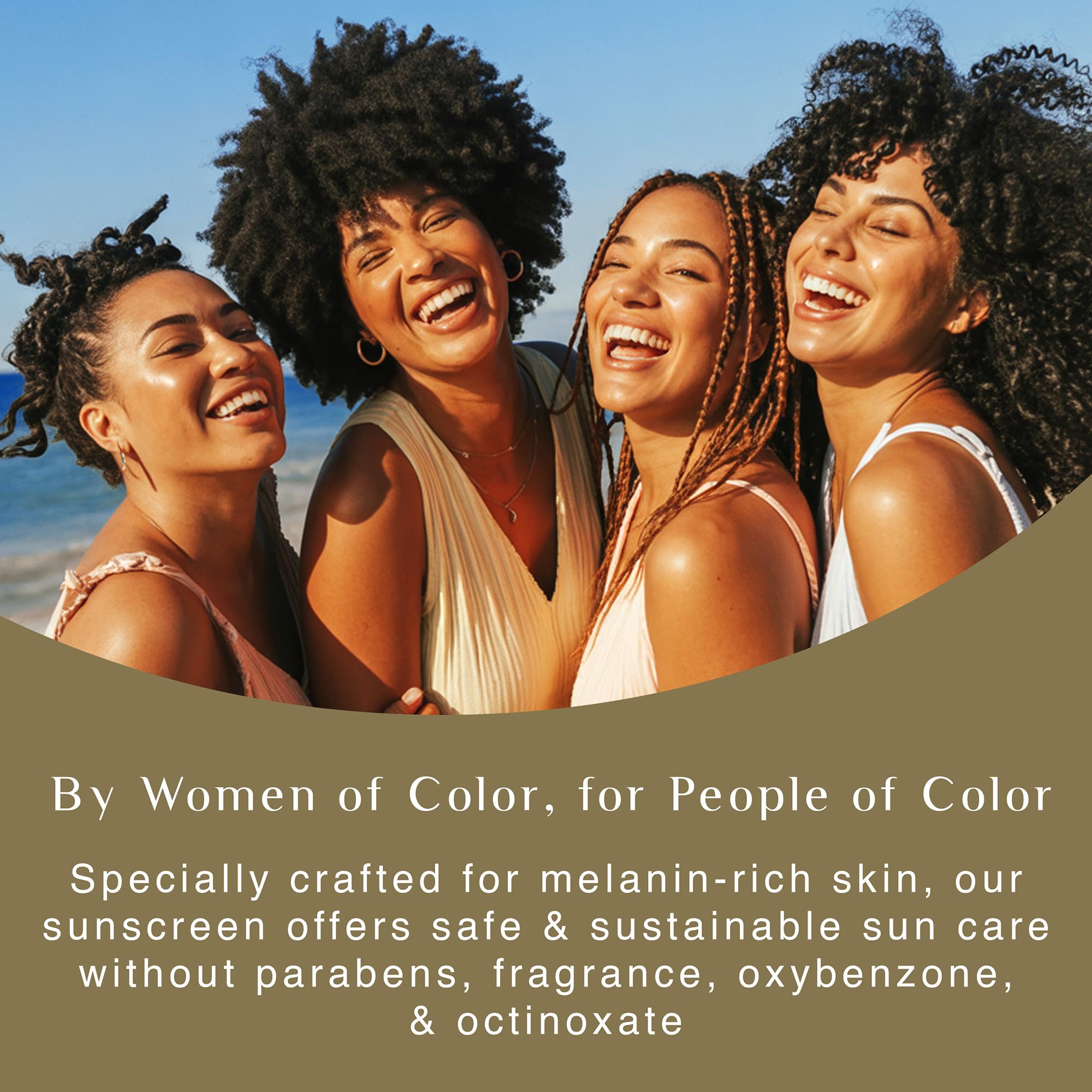 Black Girl Sunscreen Men's SPF 30 – Clear, Moisturizing Sunscreen Lotion for Face & Body (3 oz)