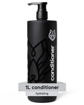 Black Wolf Mens Everyday Hair Conditioner — Salon-Grade Hydration & Detangling