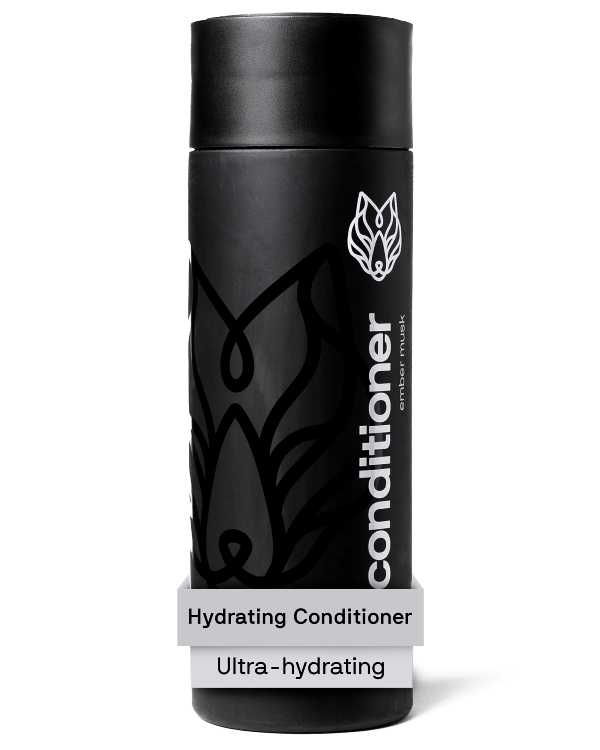 Black Wolf Everyday Conditioner, 12 Fl Oz – Salon-Grade for Men | Detangles & Moisturizes