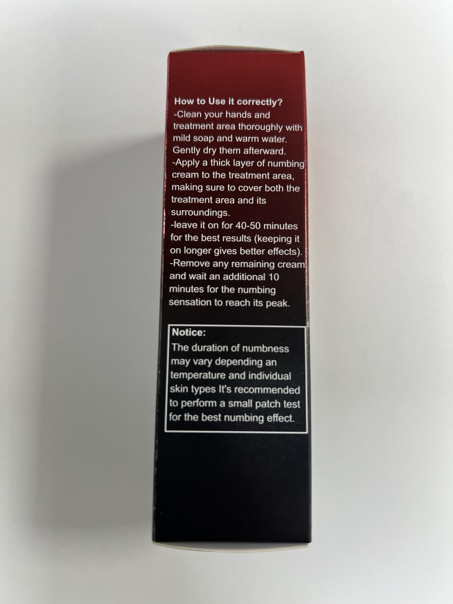 BlackCaves Numbing Cream – Maximum Strength Skin Numbing with Emu Oil & Arnica, 60ml
