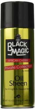 Blackmagic Design Black Magic Oil Sheen Cherry, 10.5 oz – Lustrous Shine for All Hair Textures