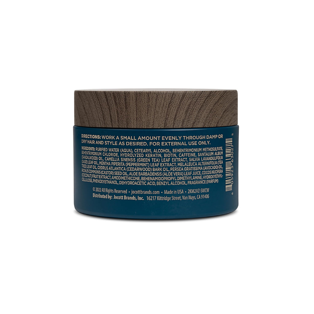Blackstone Hair Thickening Pomade – Pliable Hold, Matte Finish | Made in USA, Paraben & Cruelty-Free (4 oz)