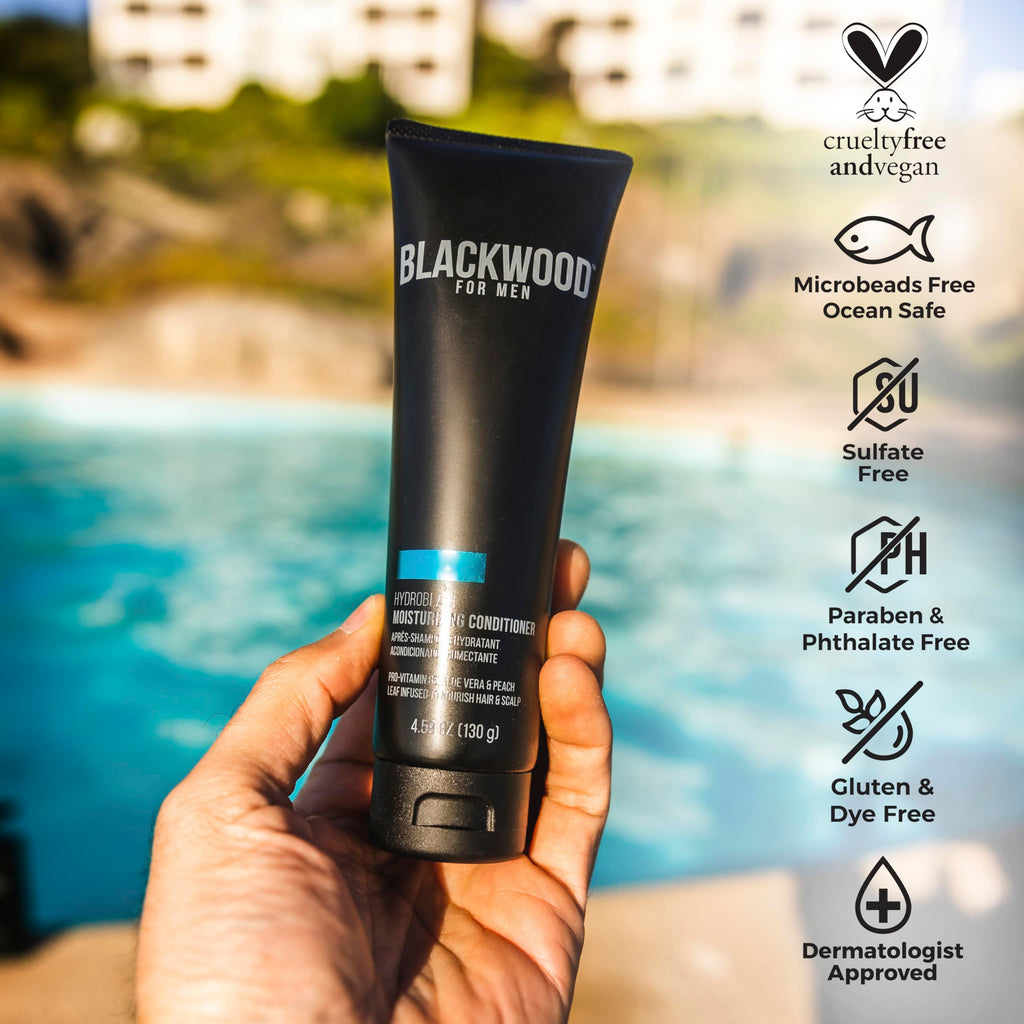 Blackwood For Men HydroBlast Moisturizing Conditioner | Deep Hydration for Damaged & Dry Hair
