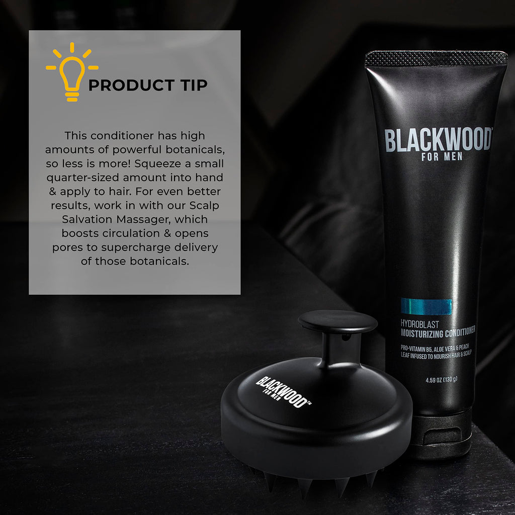 Blackwood For Men HydroBlast Moisturizing Conditioner | Deep Hydration for Damaged & Dry Hair