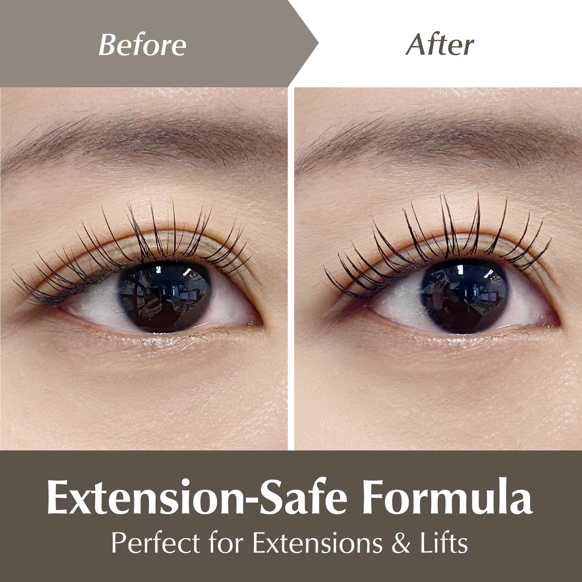BL BL Lashes Noir Mascara – Extension-Safe, Smudge-Proof & Oil-Resistant, Clump-Free Definition (8ml)