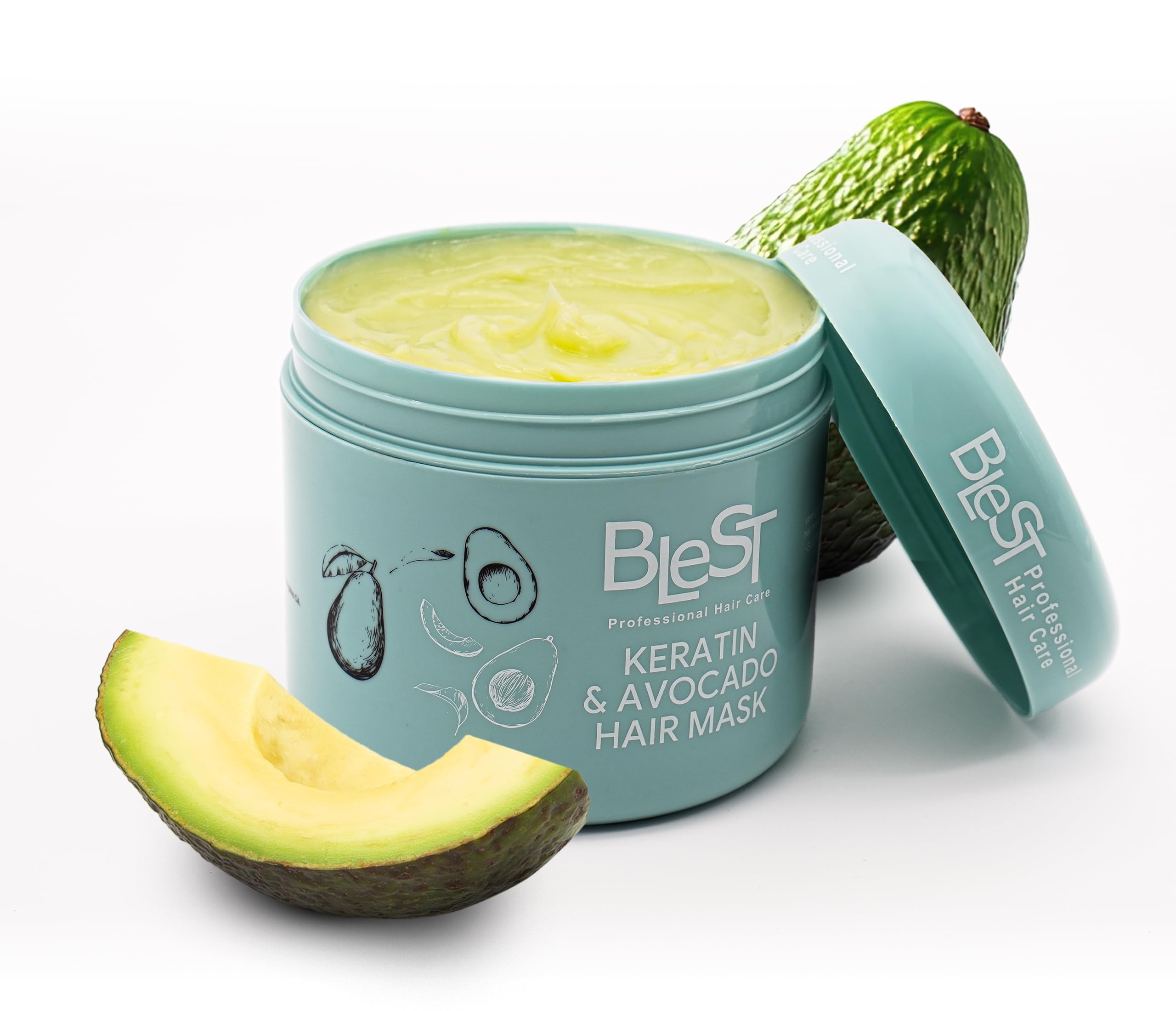 BLEST PROFESSIONAL HAIR CARE MASK – Deep Repair for Dry, Damaged or Frizzy Hair (500 ml)