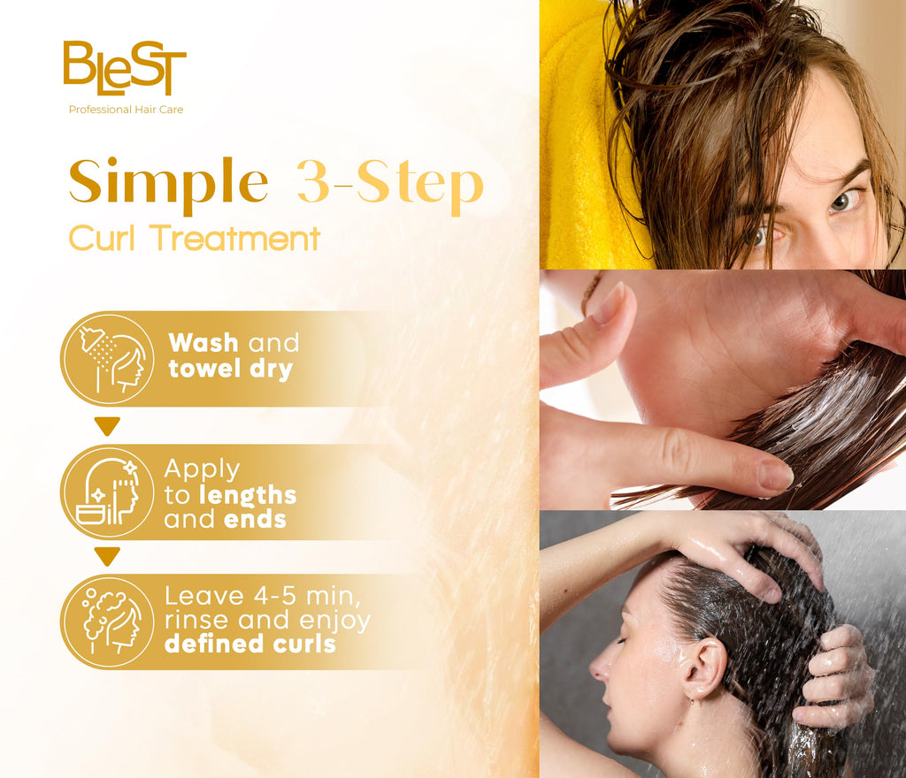BLEST PROFESSIONAL HAIR CARE MASK – Deep Conditioning for Dry, Damaged & Frizzy Hair | 500 ml