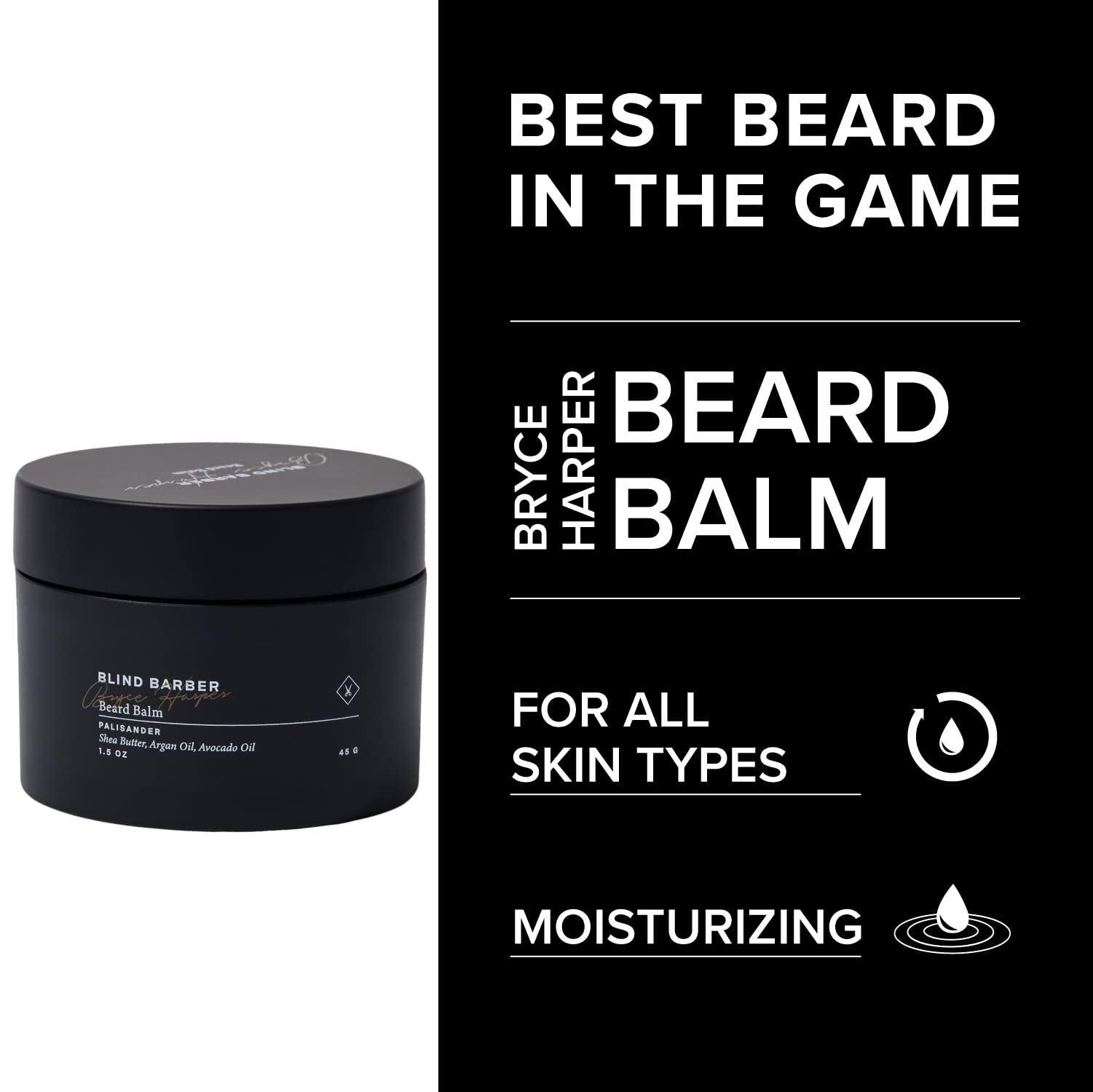 Blind Barber Bryce Harper Gift Set — Two-Piece Hair Clay + Beard Balm for Men