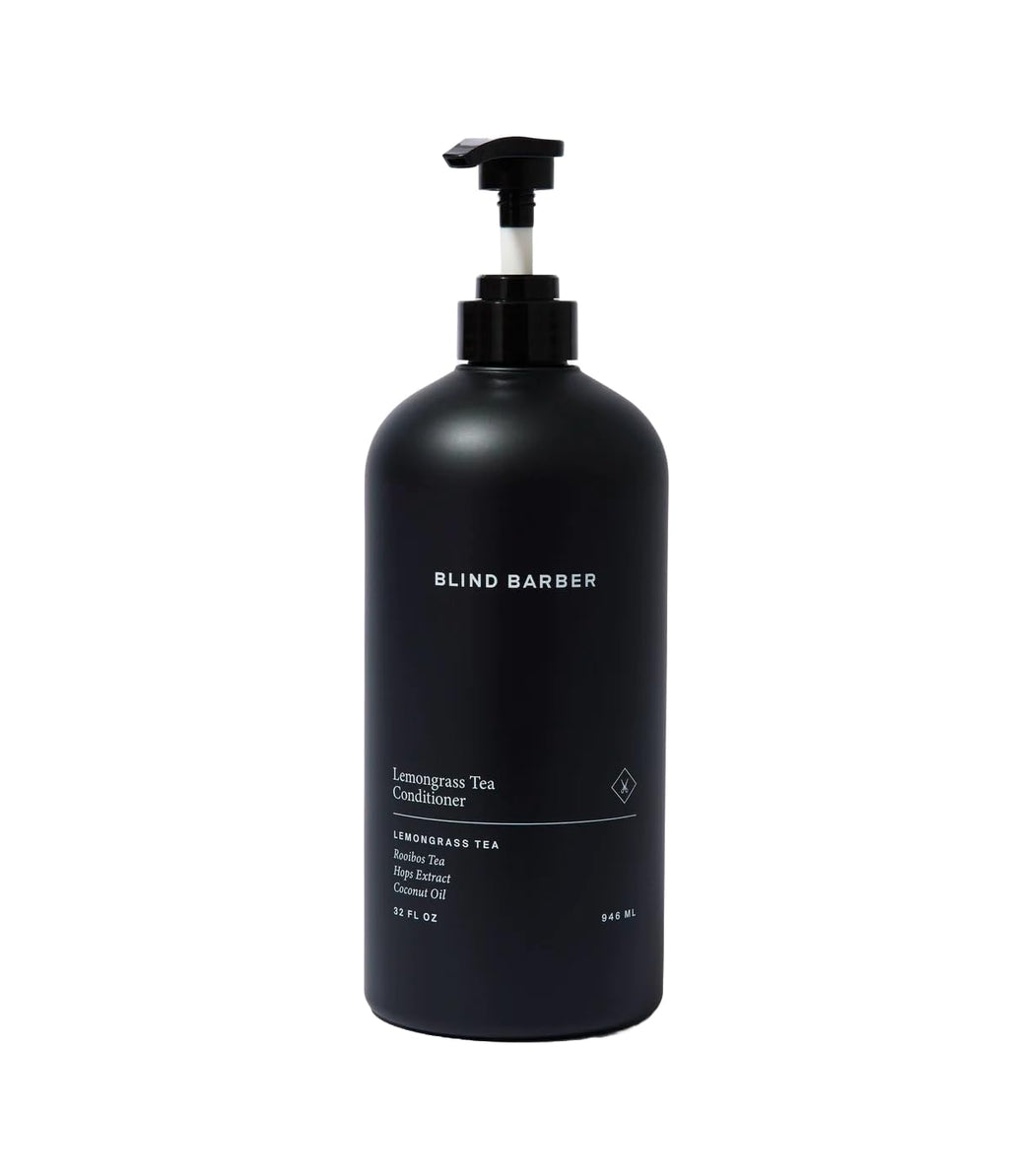 Blind Barber Lemongrass Tea Conditioner for Men — Sulfate Free, Weightless Body & Shine (32 oz)