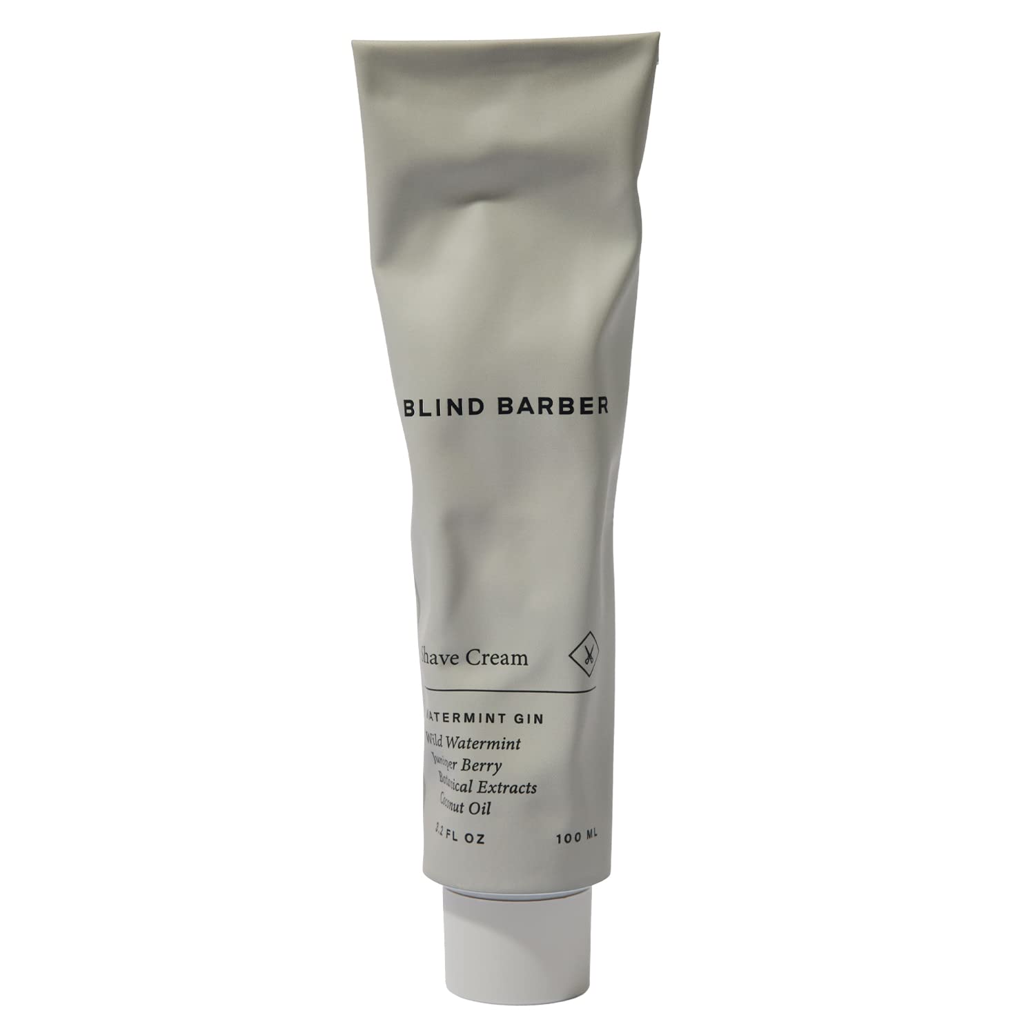 Blind Barber Watermint Gin Shave Cream — Protective Lather for All Skin Types (3.2oz / 100ml)