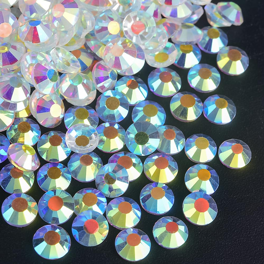 BLINGINBOX 14400pcs Flatback Rhinestones SS10 2.7-2.9mm – Crystal Glass Gems for Crafts
