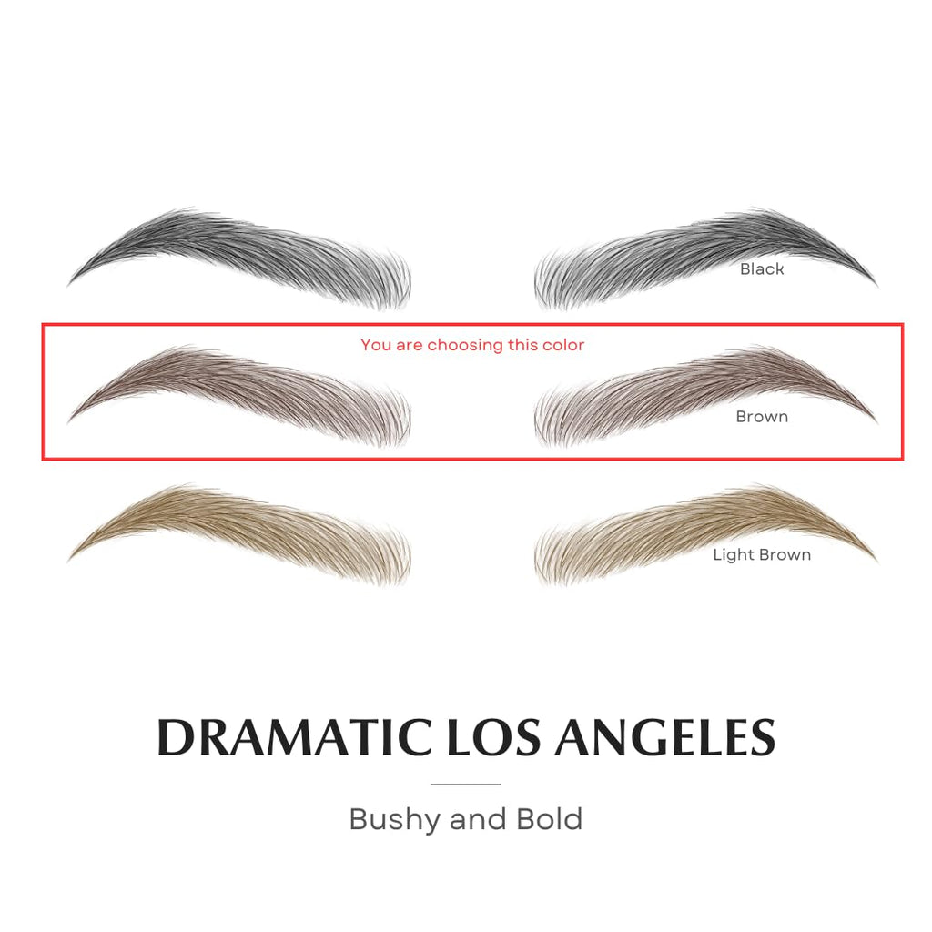 Bliss and Beyond USA Eyebrow Tattoo – Waterproof, Long-Lasting, Natural-Looking Brown (Two Sheets, Same Size)