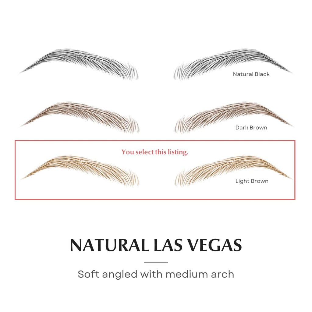 Bliss and Beyond USA | Waterproof Eyebrow Tattoo Stickers with Real Hair Stroke Look