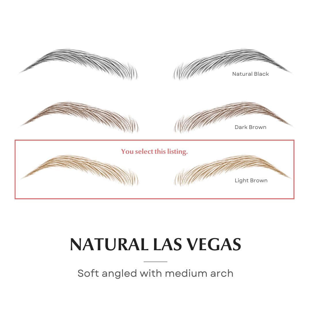 Bliss and Beyond USA | Waterproof Eyebrow Tattoo Stickers with Real Hair Stroke Look