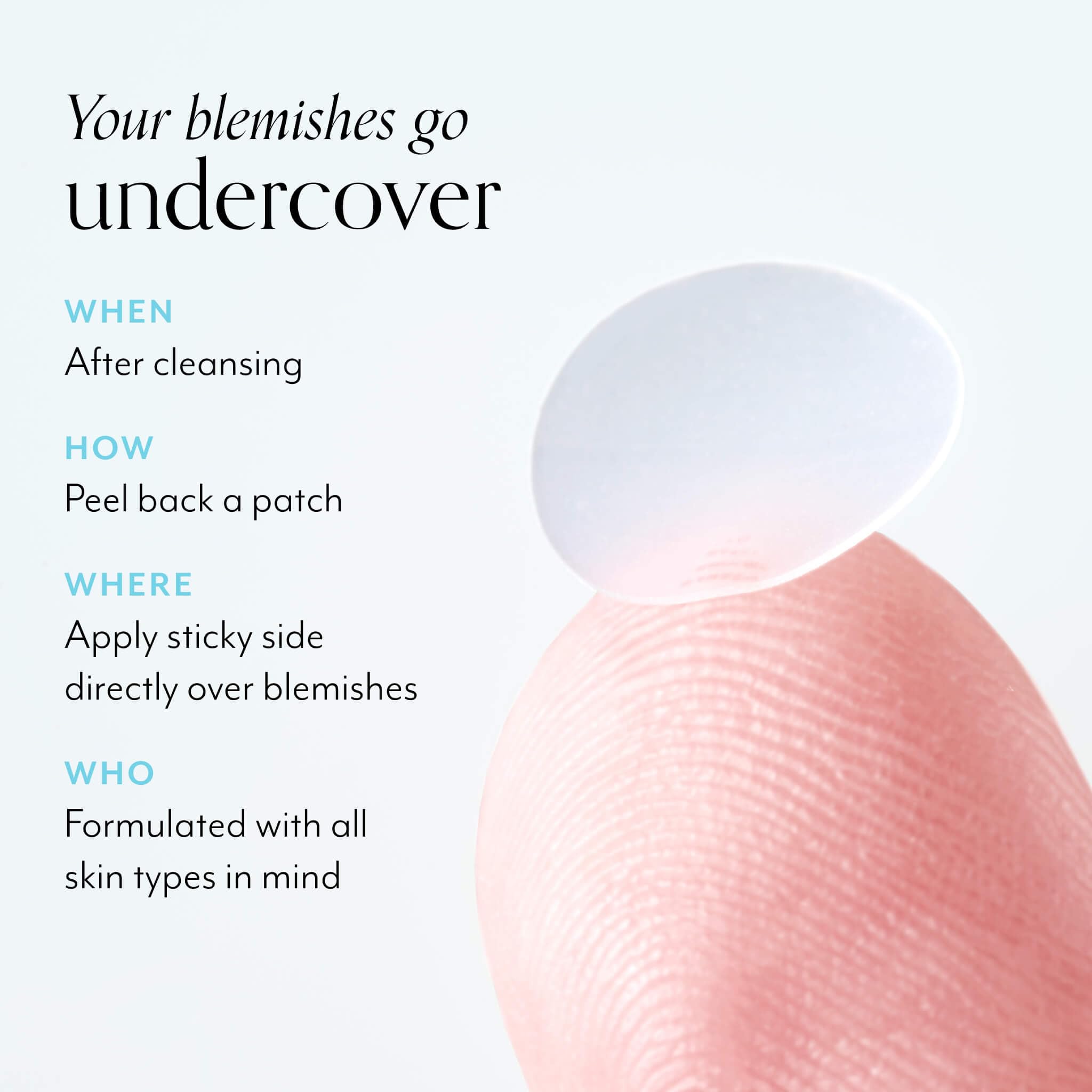 Bliss Clear Genius Blemish Patches – Salicylic Acid & Zinc for Fast Relief & Prevention, Clarifying Spot Treatment - 3 Pack
