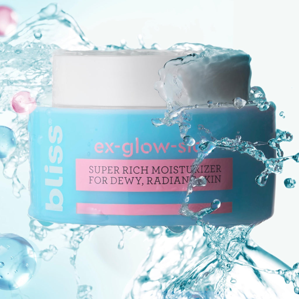 Bliss Ex-glow-sion Super Rich Face Moisturizer — Dewy Radiance, 1.7 fl oz | Vegan & Cruelty-Free