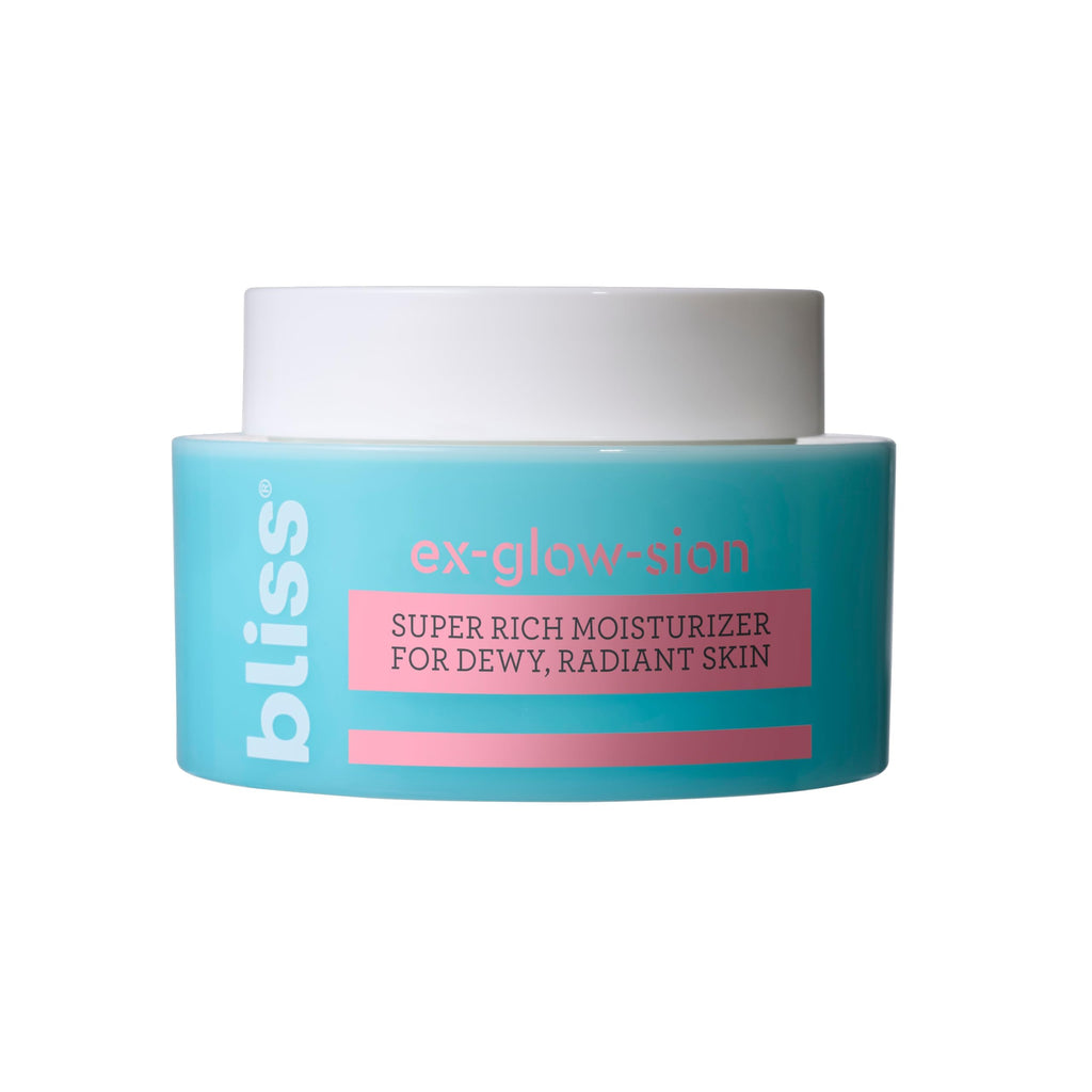 Bliss Ex-glow-sion Super Rich Face Moisturizer — Dewy Radiance, 1.7 fl oz | Vegan & Cruelty-Free