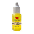 Bliss Kiss Vanilla Fragrance Nail Oil | Cuticle Dropper with Vitamin E & Jojoba, 0.5oz