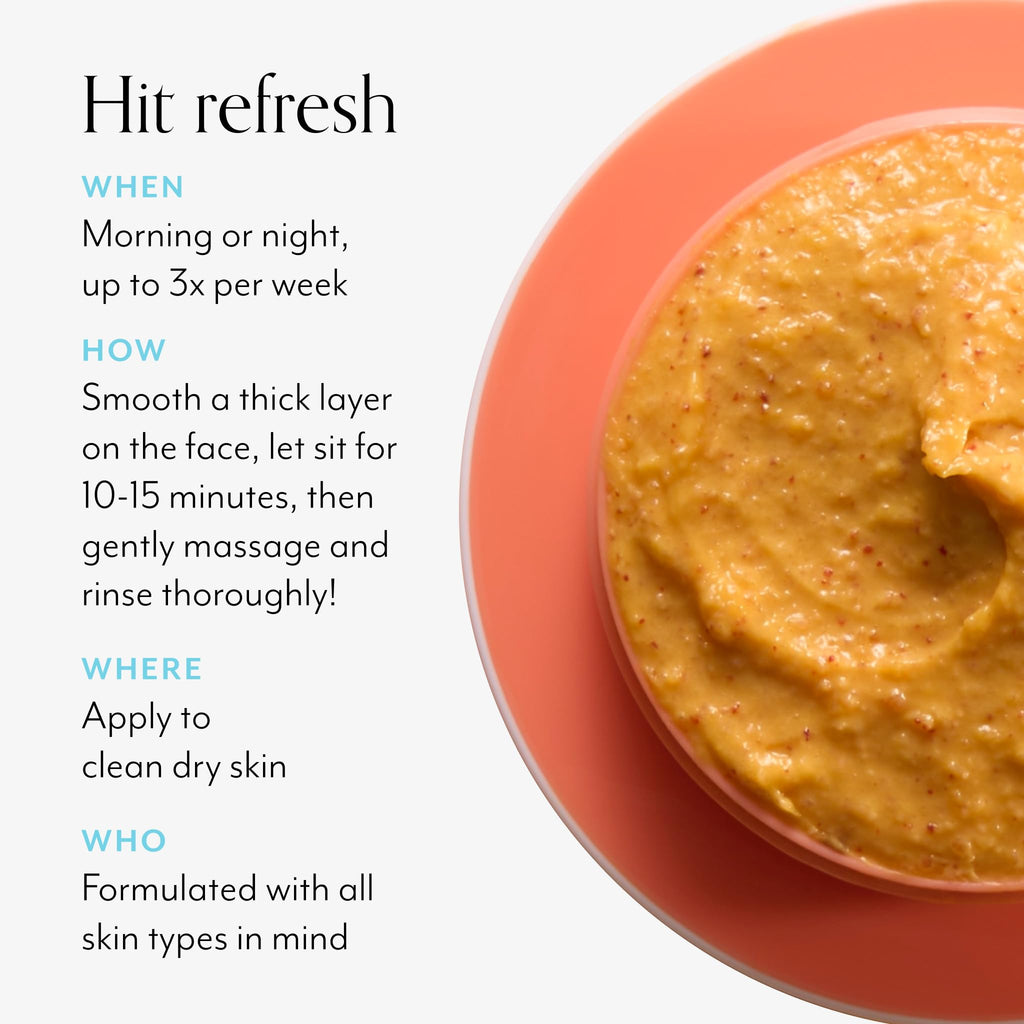 Bliss Pumpkin Powerhouse Mask — 10% AHA, Prebiotics & Hyaluronic Acid