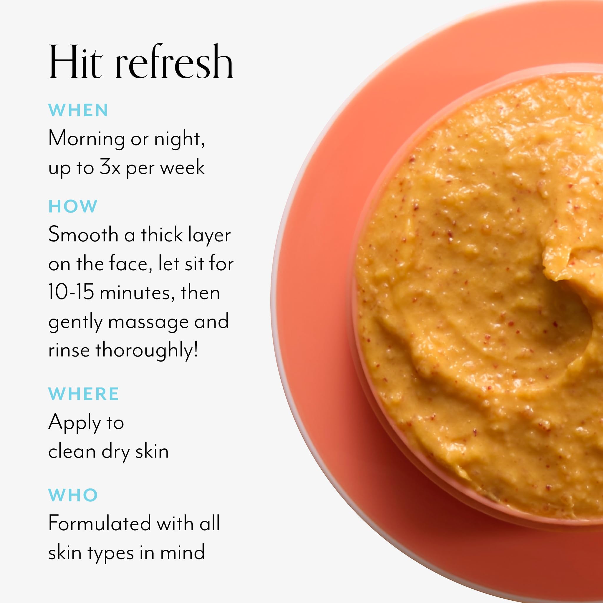 Bliss Pumpkin Powerhouse Mask — 10% AHA, Prebiotics & Hyaluronic Acid