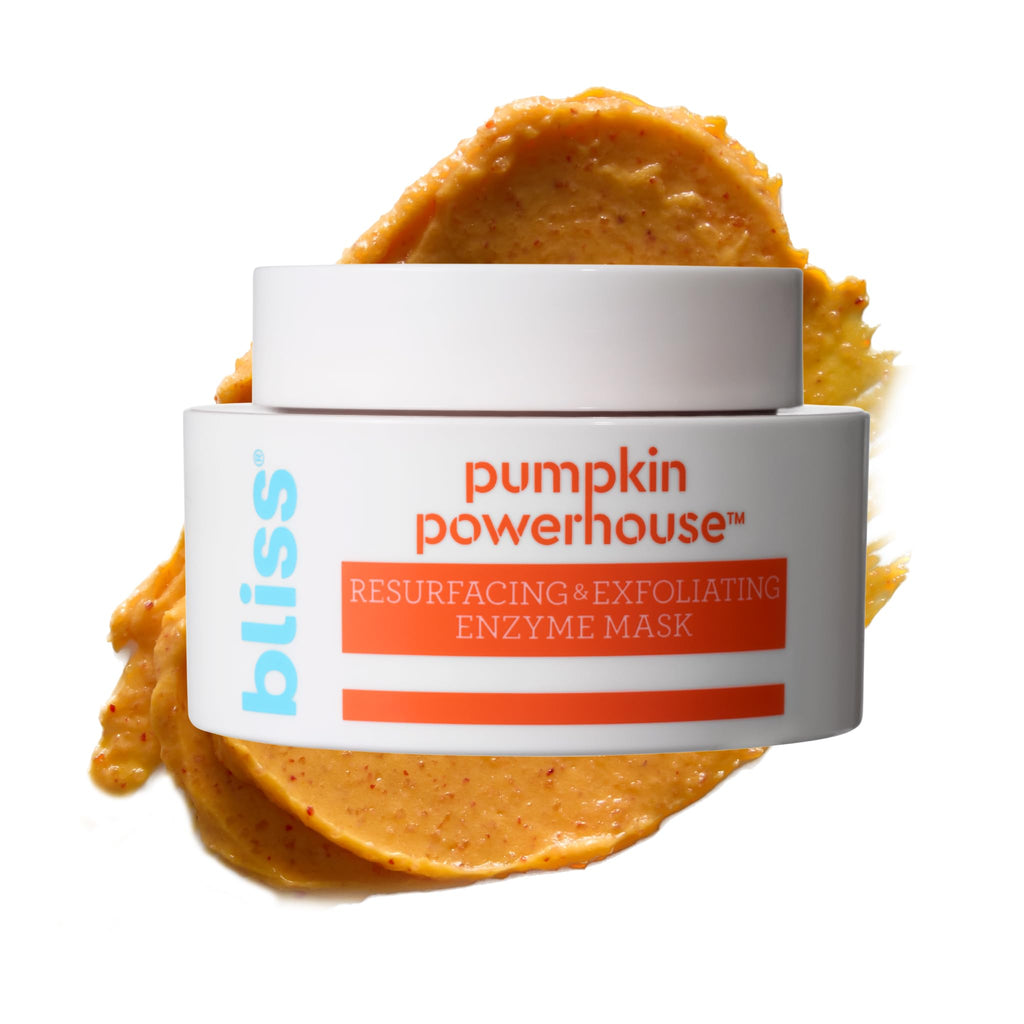 Bliss Pumpkin Powerhouse Mask — 10% AHA, Prebiotics & Hyaluronic Acid