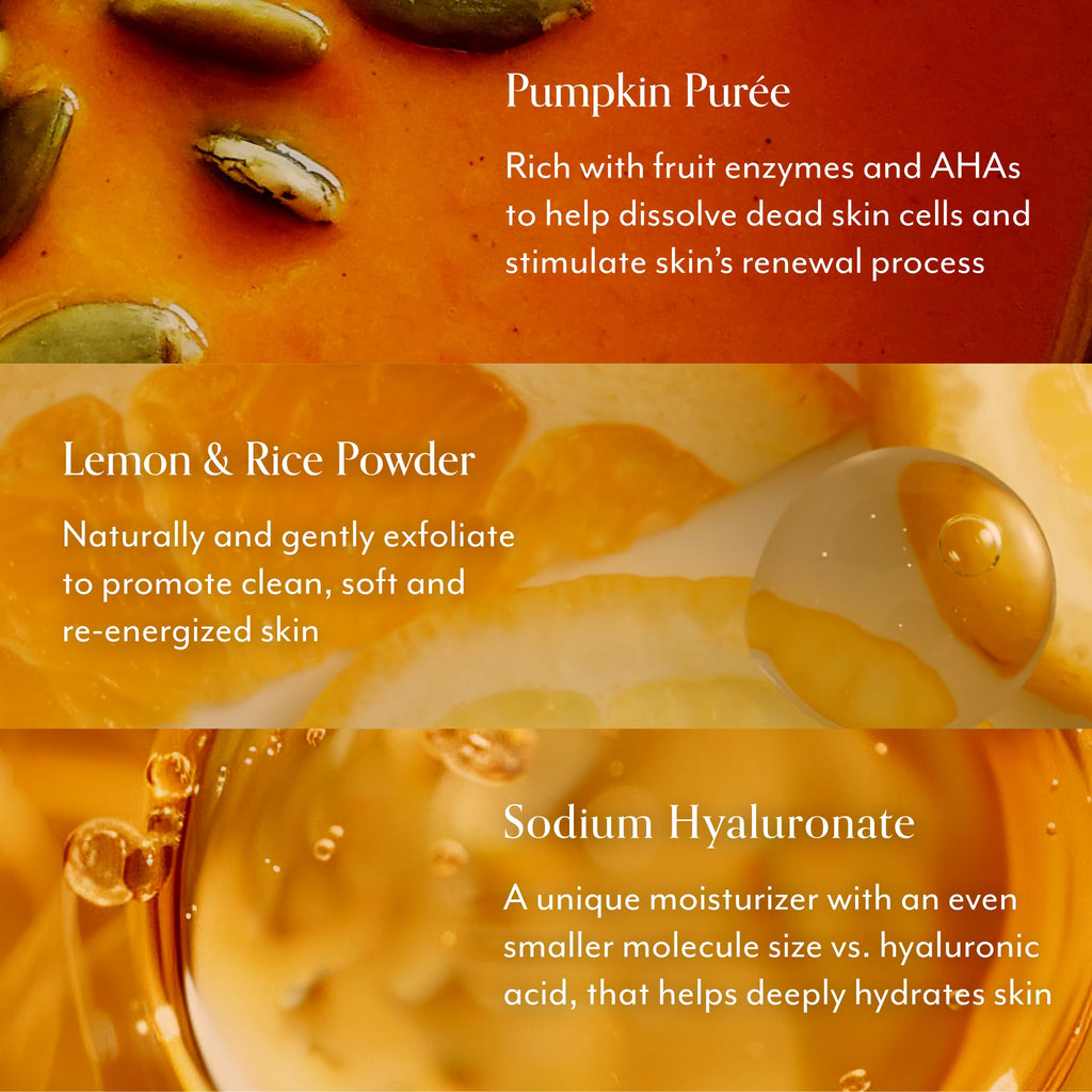 Bliss Pumpkin Powerhouse Mask — 10% AHA, Prebiotics & Hyaluronic Acid
