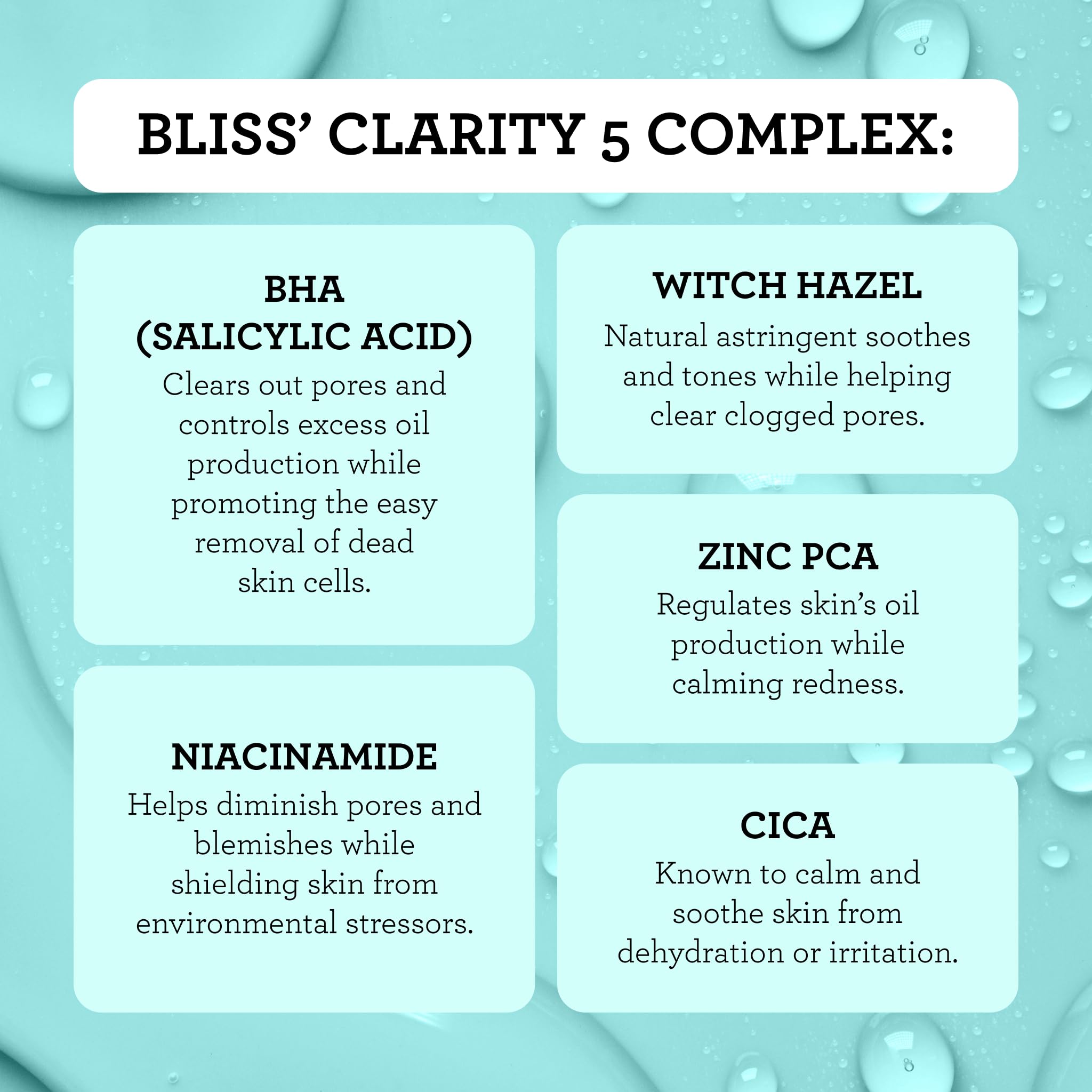Bliss Fab Foaming Cleanser & Clear Genius Toner + Serum | Pore Purifying 2-Step Skincare Duo | Vegan & Cruelty-Free