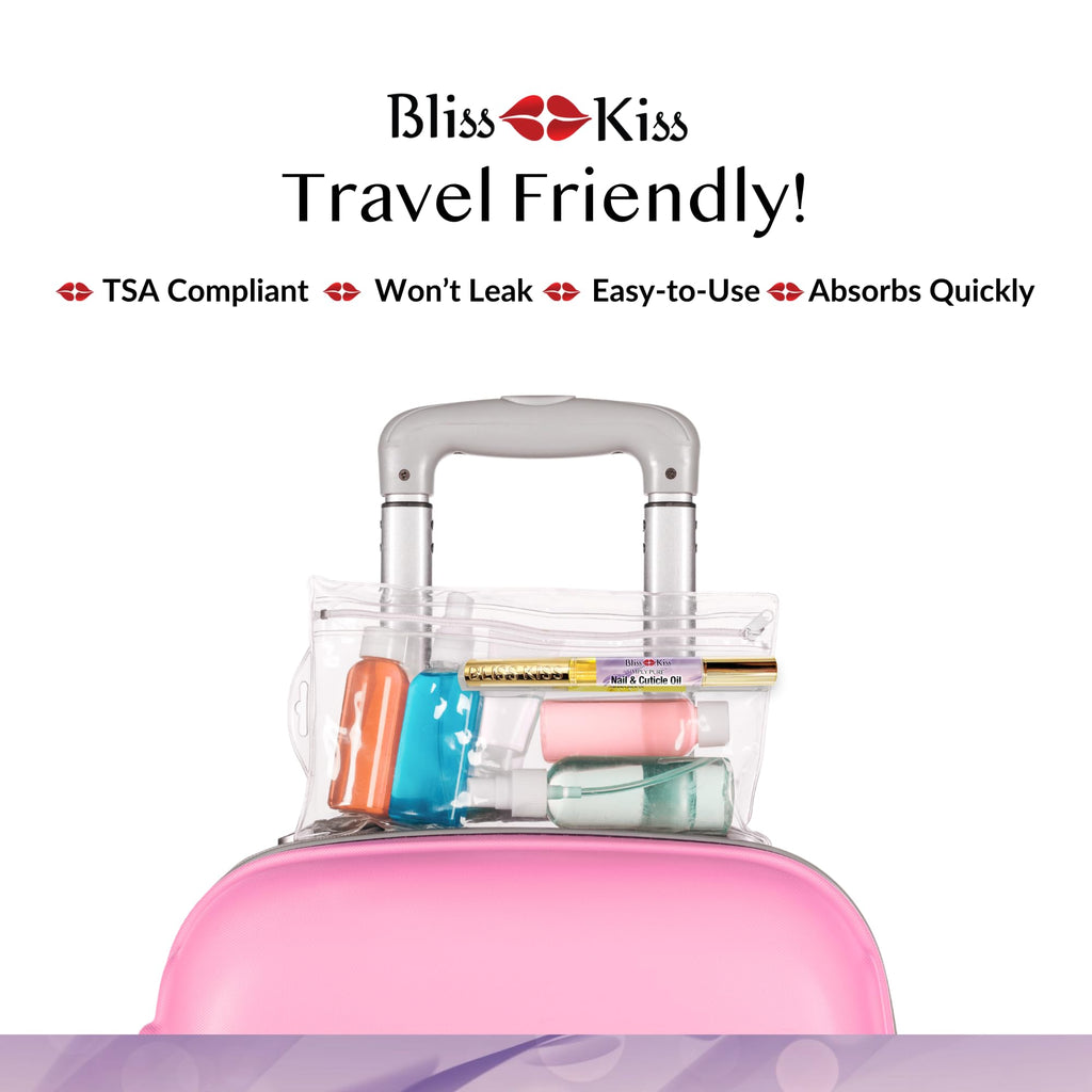 Bliss Kiss | 4 Lavender Vanilla Cuticle Oil Pen with Vitamin E & Jojoba – Nail Strengthener