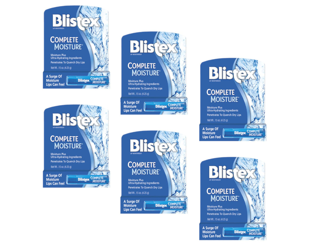 Blistex Complete Moisture Lip Protectant 0.15 oz — Pack of 6