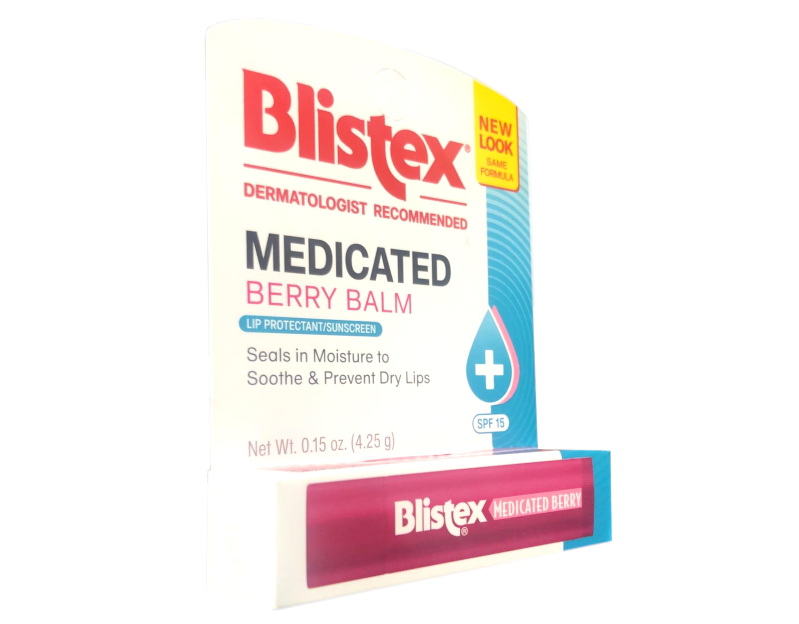 Blistex Medicated Lip Balm Berry SPF 15 – 15oz Tubes (12 Pack)
