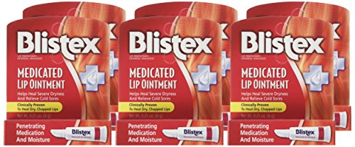 Blistex Medicated Lip Ointment 0.21 oz Pack of 6