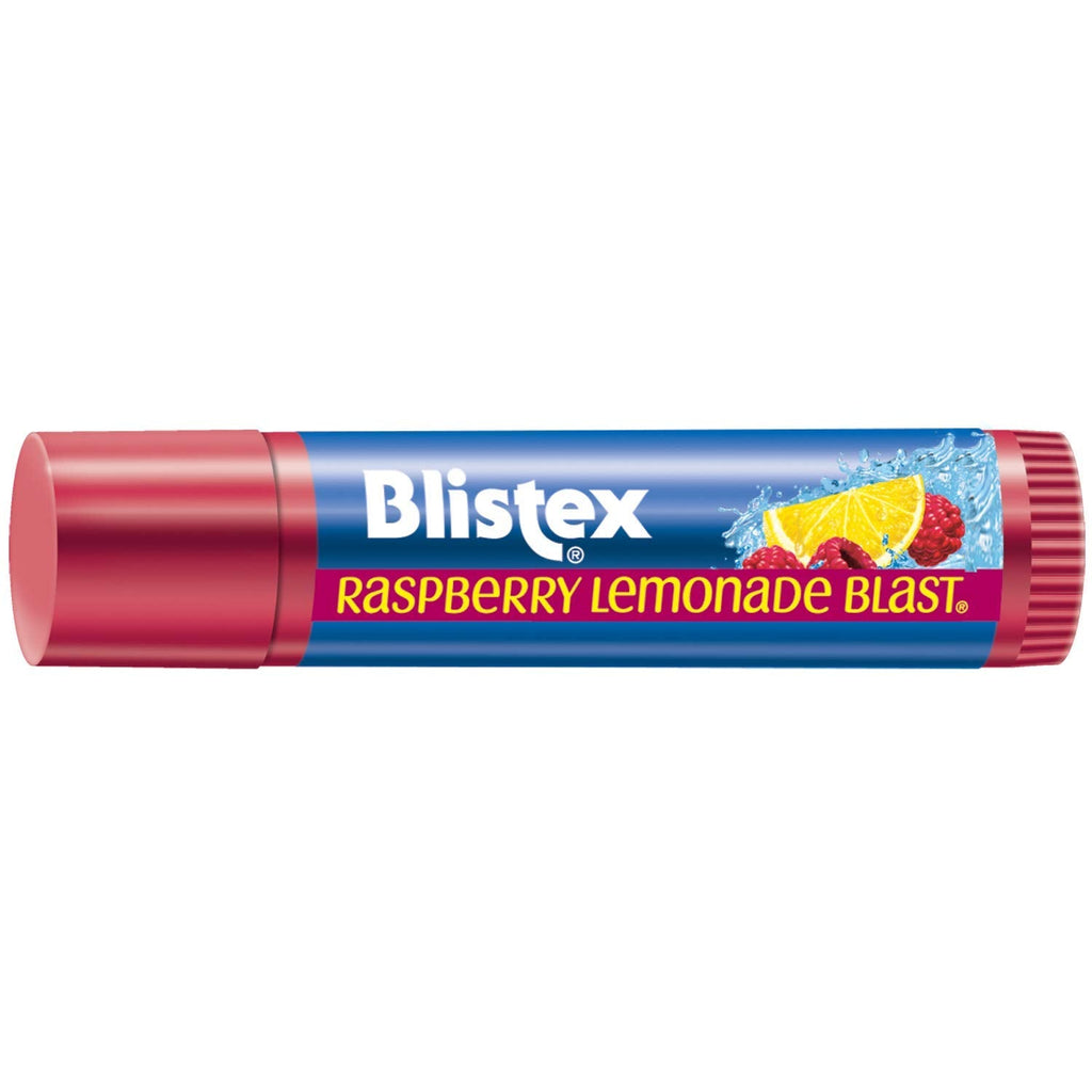 Blistex Raspberry Lemonade Blast Lip Balm – 0.15 oz, Pack of 12 | Hydrates & Refreshes
