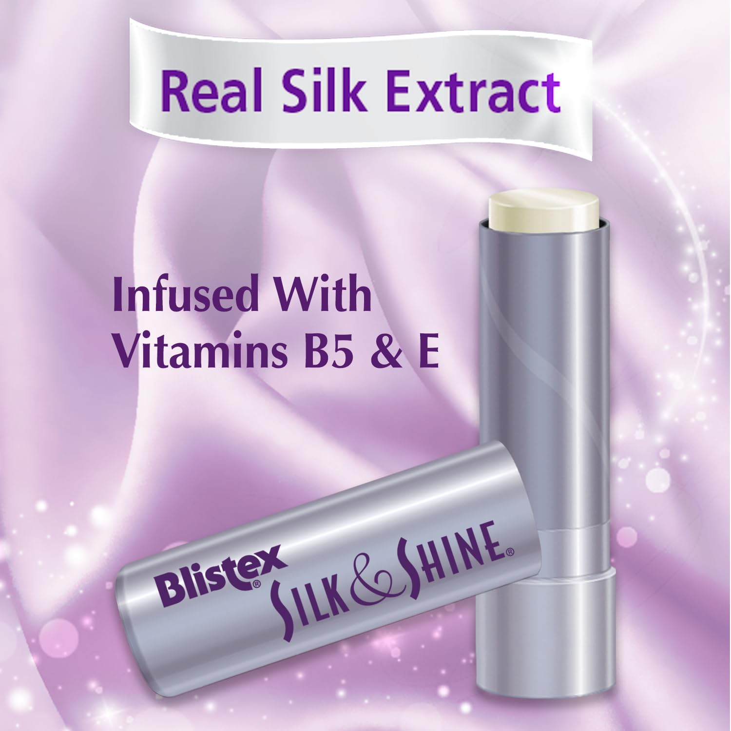 Blistex Silk & Shine Lip Balm 0.13 oz – Pack of 12 | Satin Smooth Lips
