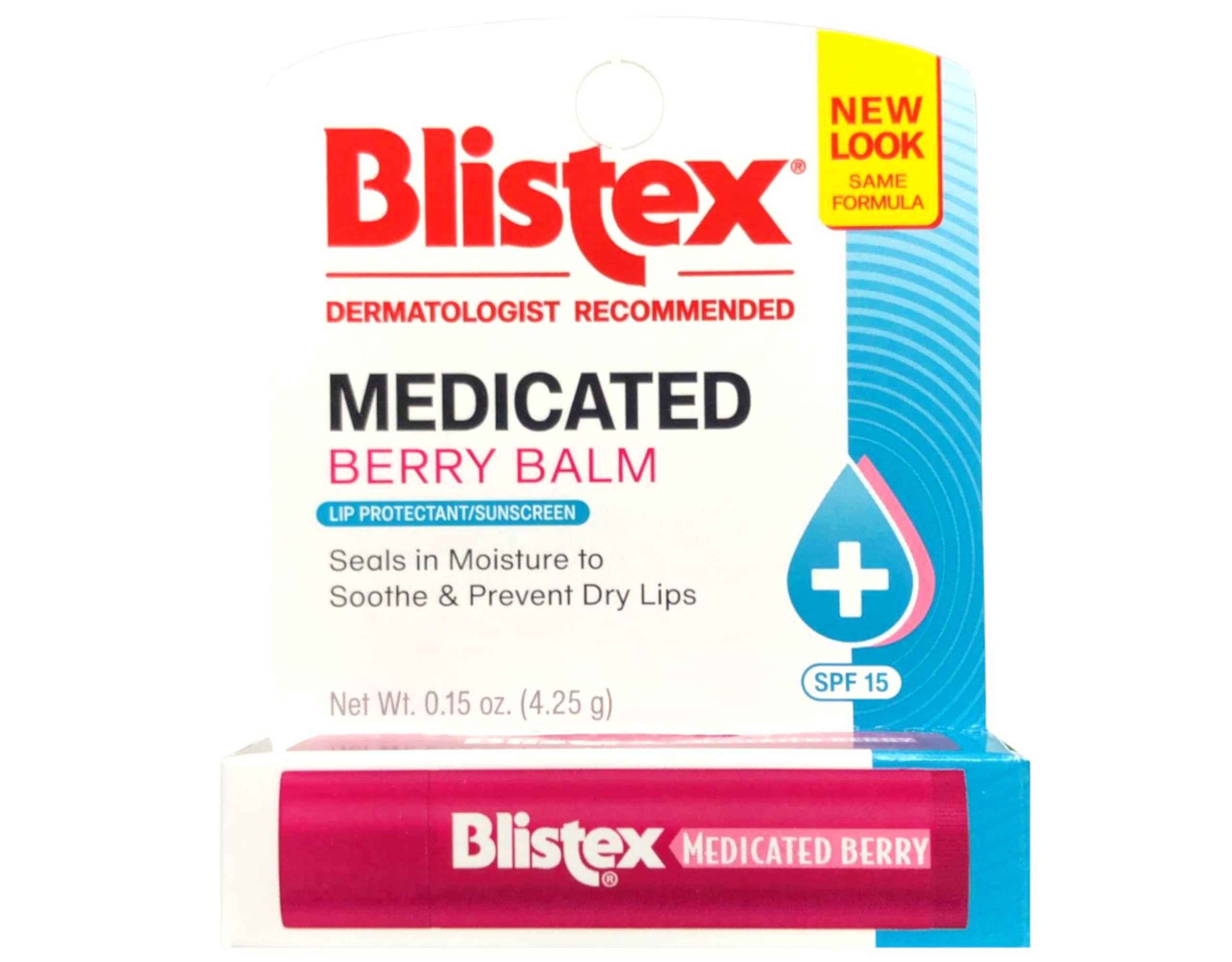 Blistex Medicated Lip Balm Berry SPF 15 – 15oz Tubes (12 Pack)