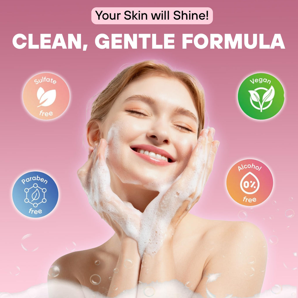 Bloom & Bōde Ylang-Ylang + Geranium Body Wash Gel – Sulfate-Free, Plant-Based, 500 mL (16.9 oz)
