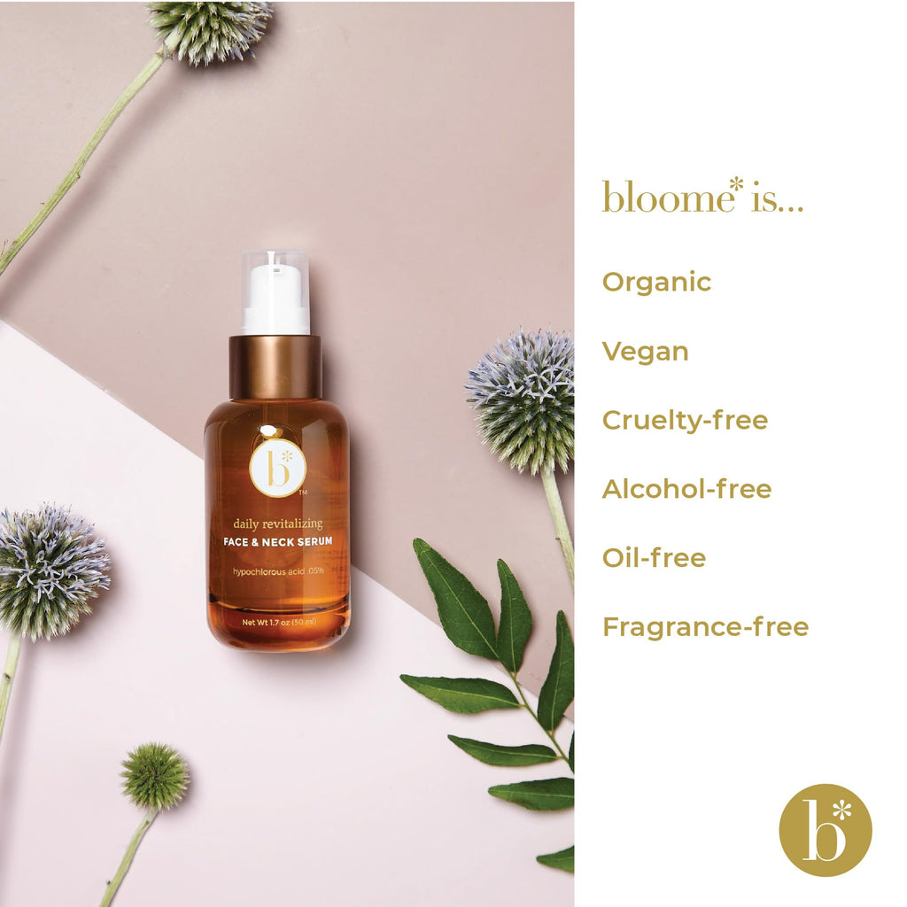 Bloome Hypochlorous Serum 0.05% for Face & Neck – Gentle Skin Support (50ml)
