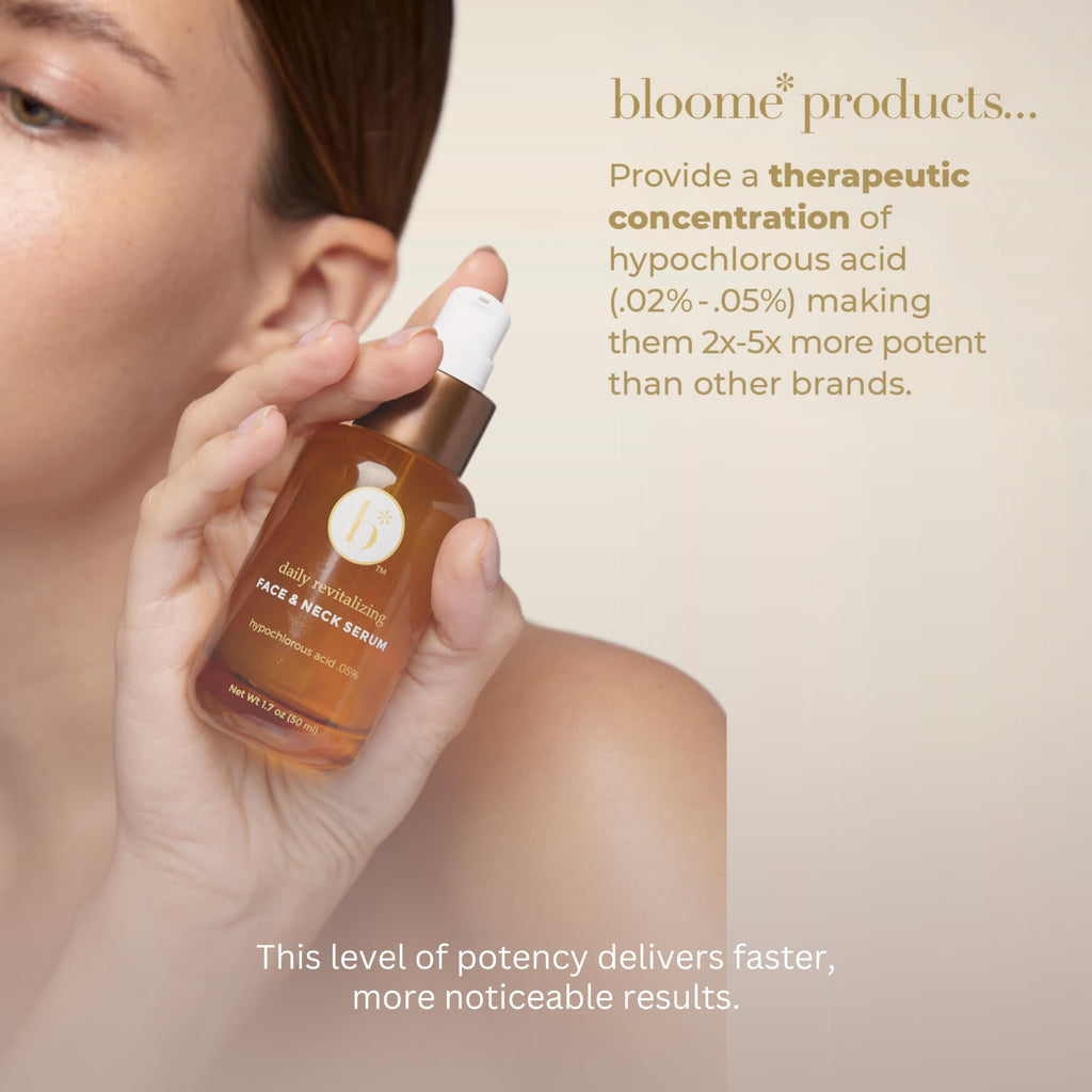 Bloome Hypochlorous Serum 0.05% for Face & Neck – Gentle Skin Support (50ml)