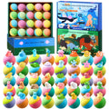 BloomFizzy 40 Kids Bath Bombs with Surprise Inside – Ocean & Jungle Animal Toys Gift Set