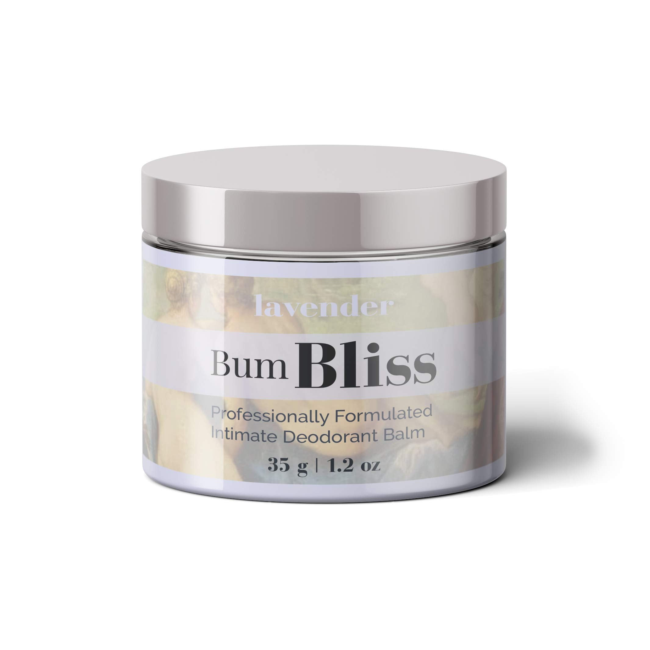 Bloomsdays Bum Bliss Lavender Balm – Instant Odor Neutralizer for Bum, Privates & Armpits