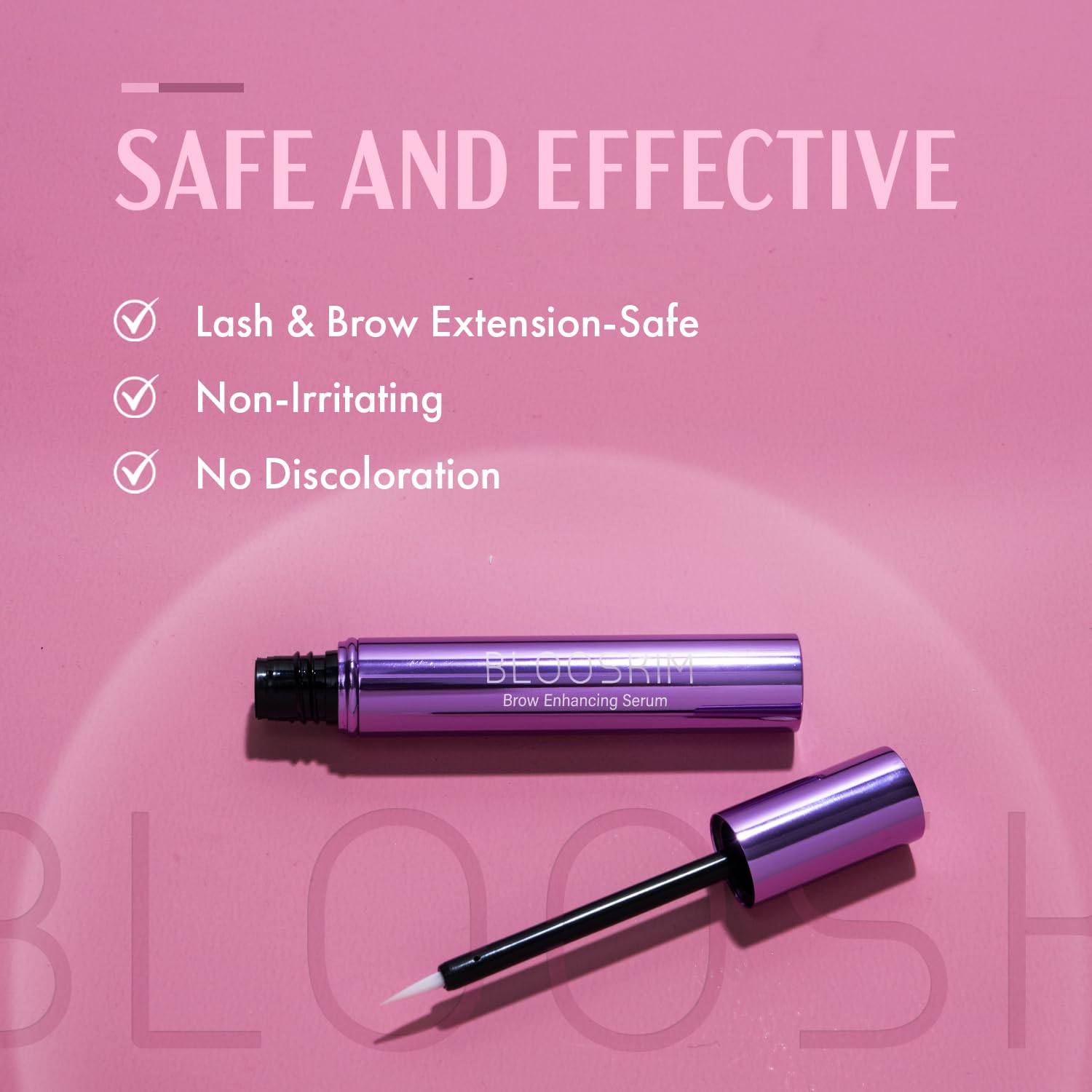 Blooskim Eyebrow Growth Serum – Fuller Brows for Women & Men