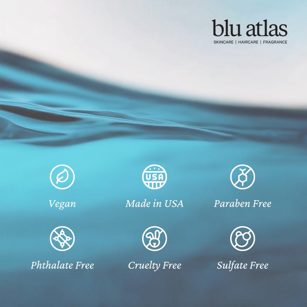 Blu Atlas Bountiful Eau de Parfum for Men – Long-Lasting Woody & Floral (100 ml)