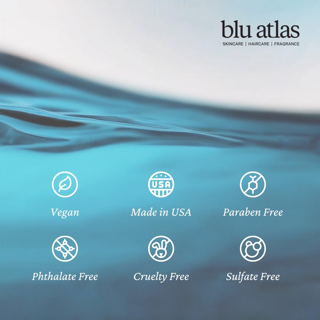 Blu Atlas Bountiful Eau de Parfum for Men – Long-Lasting Woody & Floral (100 ml)