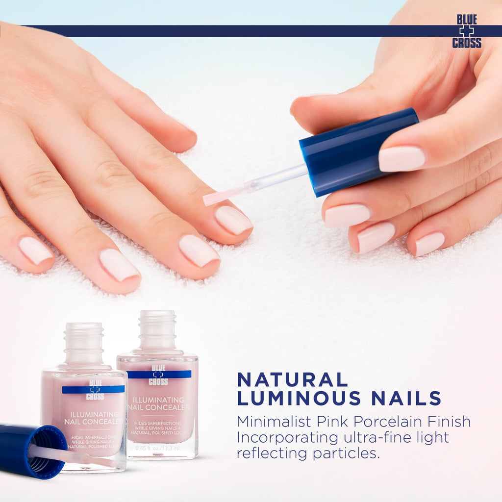 Blue Cross Illuminating Nail Concealer – 5 Minute Manicure, Made in USA