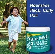 Blue Magic Bergamot Hair and Scalp Conditioner – 12 oz (Pack of 3) | Smooth, Non-Greasy Hydration