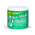 Blue Magic Bergamot Hair & Scalp 12oz Jar - 6 Pack | Balanced, Non-Greasy Care